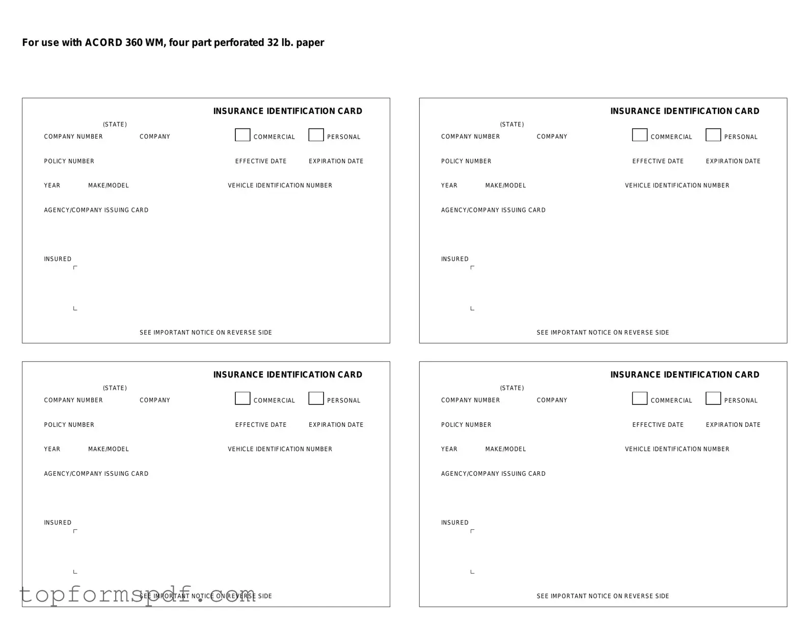 Acord 50 WM Template