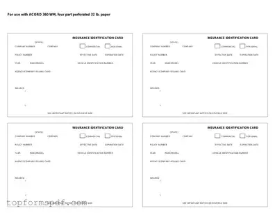 Acord 50 WM Template