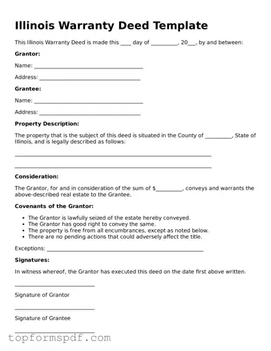Blank Illinois Deed Template