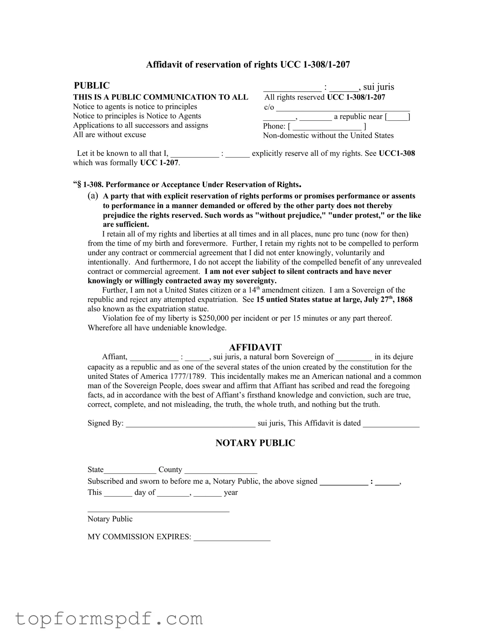 Ucc 1 308 Template